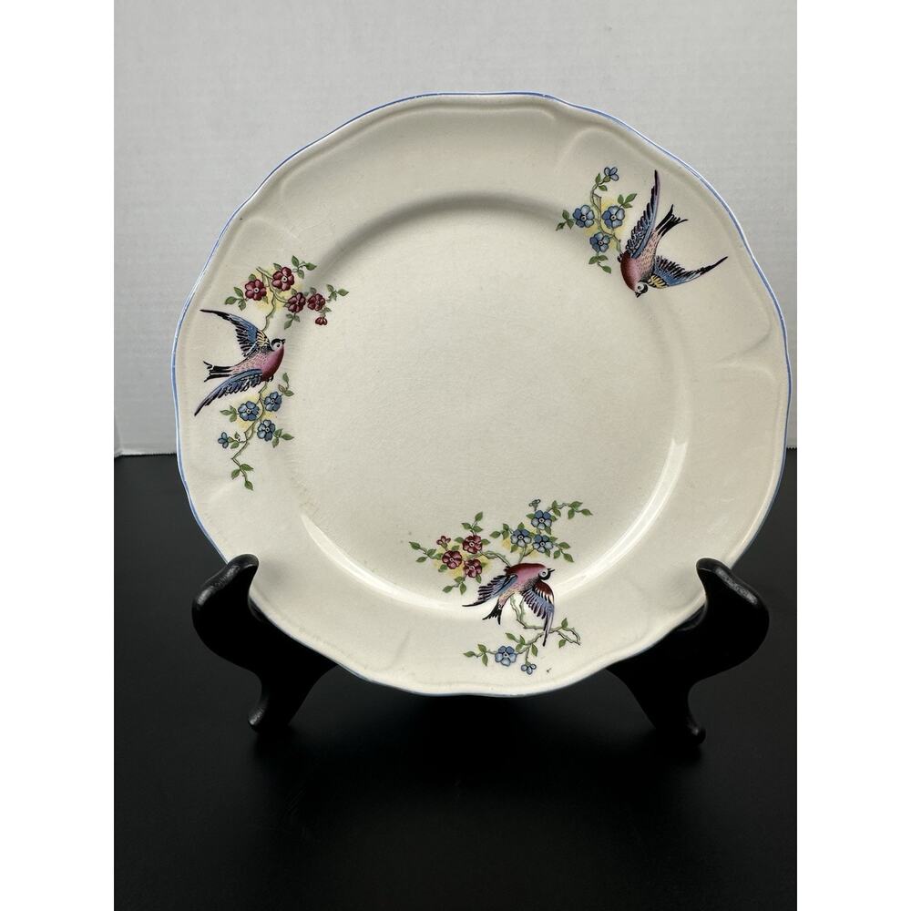 Vintage Mount Clemens Pattern MTC94 Dessert Plate 8” Diameter